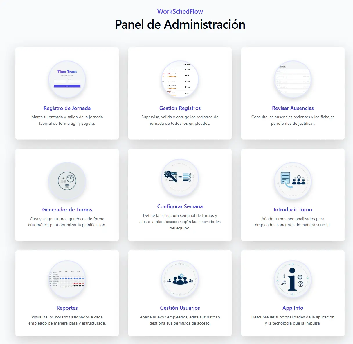 Panel de Administración