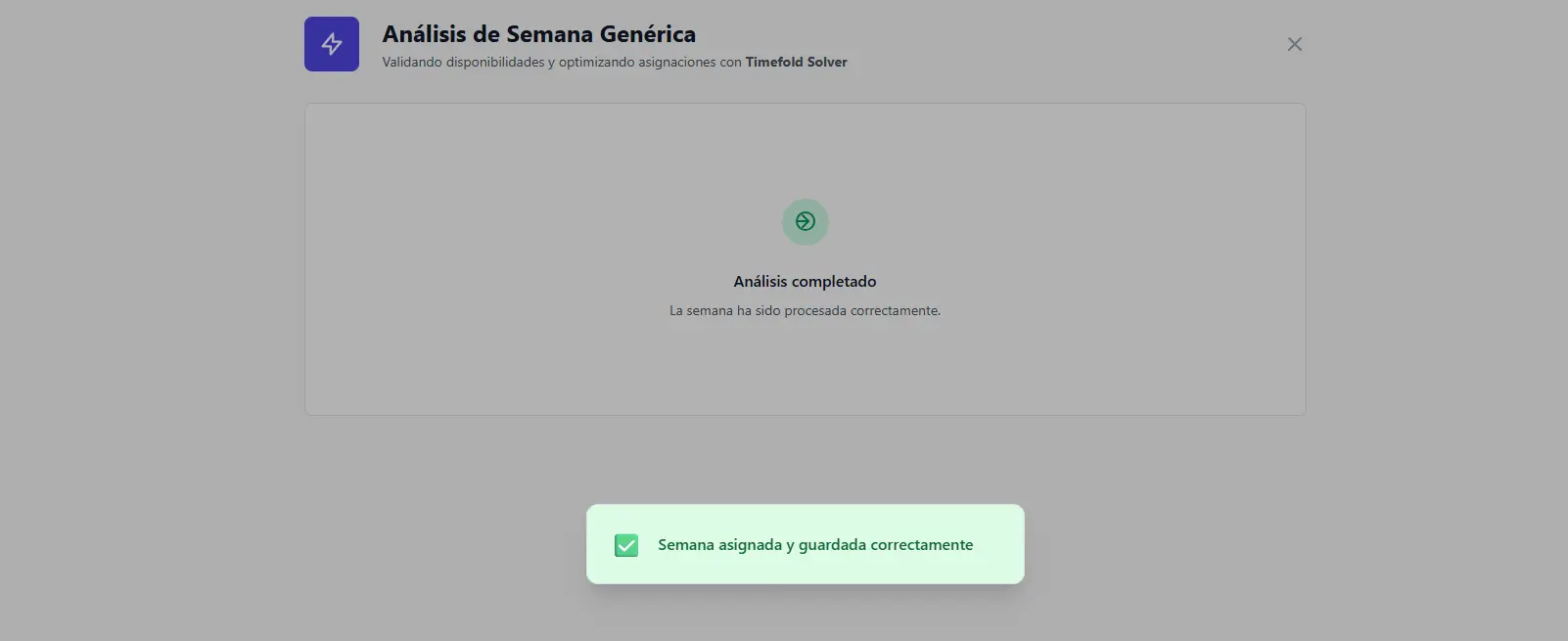 5. Confirmación de turnos