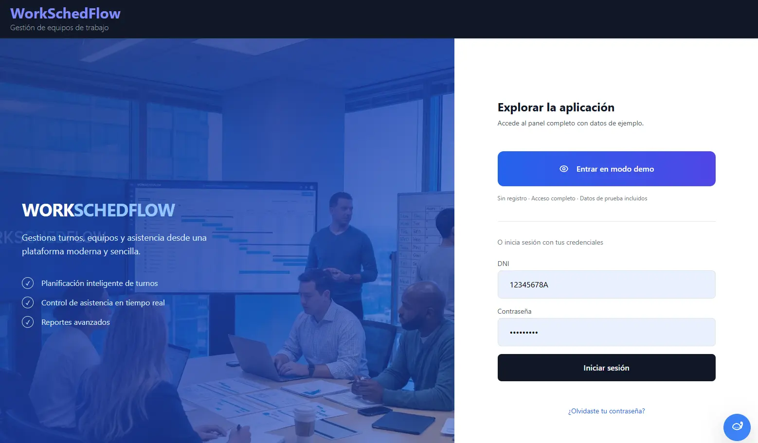 Login Page